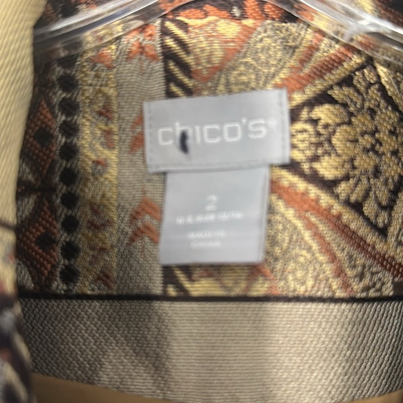 NWOT Chico's Tapestry Dreams Evening Coat - Picture 11 of 11